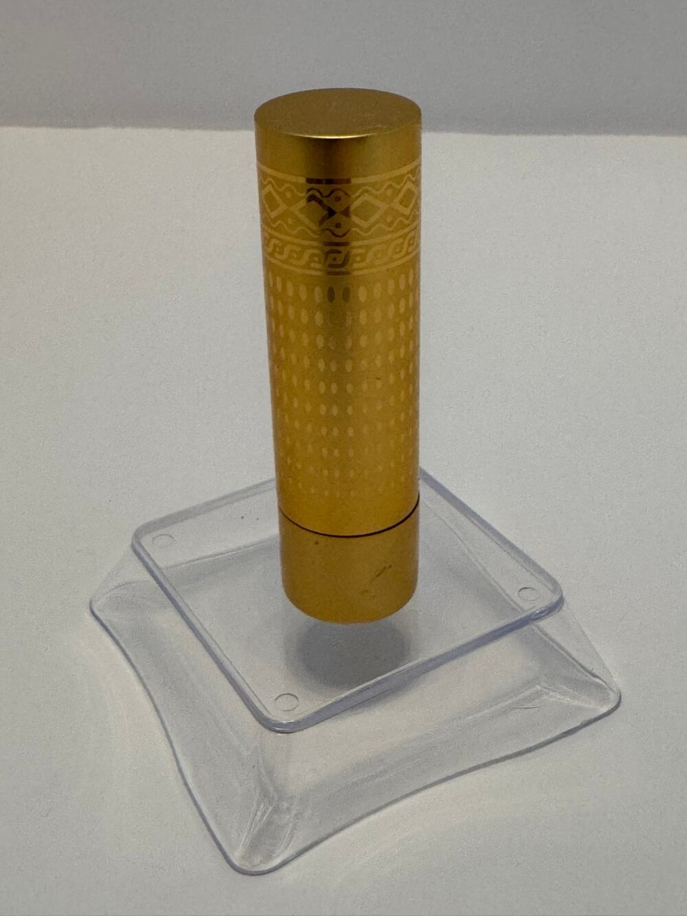 MAC Padma Lakshmi Nude Fudge Matte Lipstick Limited Edition Gold Case New